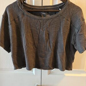 waffle texture aerie top